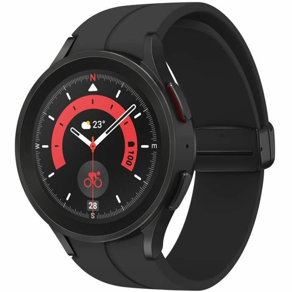 Samsung Galaxy Watch 5 Pro (BT,45mm), Black Titanium SM-R920NZKAEUE цена и информация | Nutikellad (smartwatch) | kaup24.ee