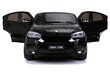 BMW X6M ühekohaline elektriauto, mustaks lakitud цена и информация | Laste elektriautod | kaup24.ee
