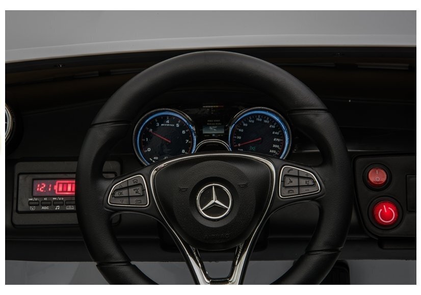 Mercedes GLC 63S elektriline kahekohaline, valge hind ja info | Laste elektriautod | kaup24.ee