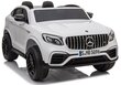 Mercedes GLC 63S elektriline kahekohaline, valge hind ja info | Laste elektriautod | kaup24.ee