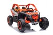 Kahekohaline elektriauto Buggy DK-CA001, oranž цена и информация | Laste elektriautod | kaup24.ee