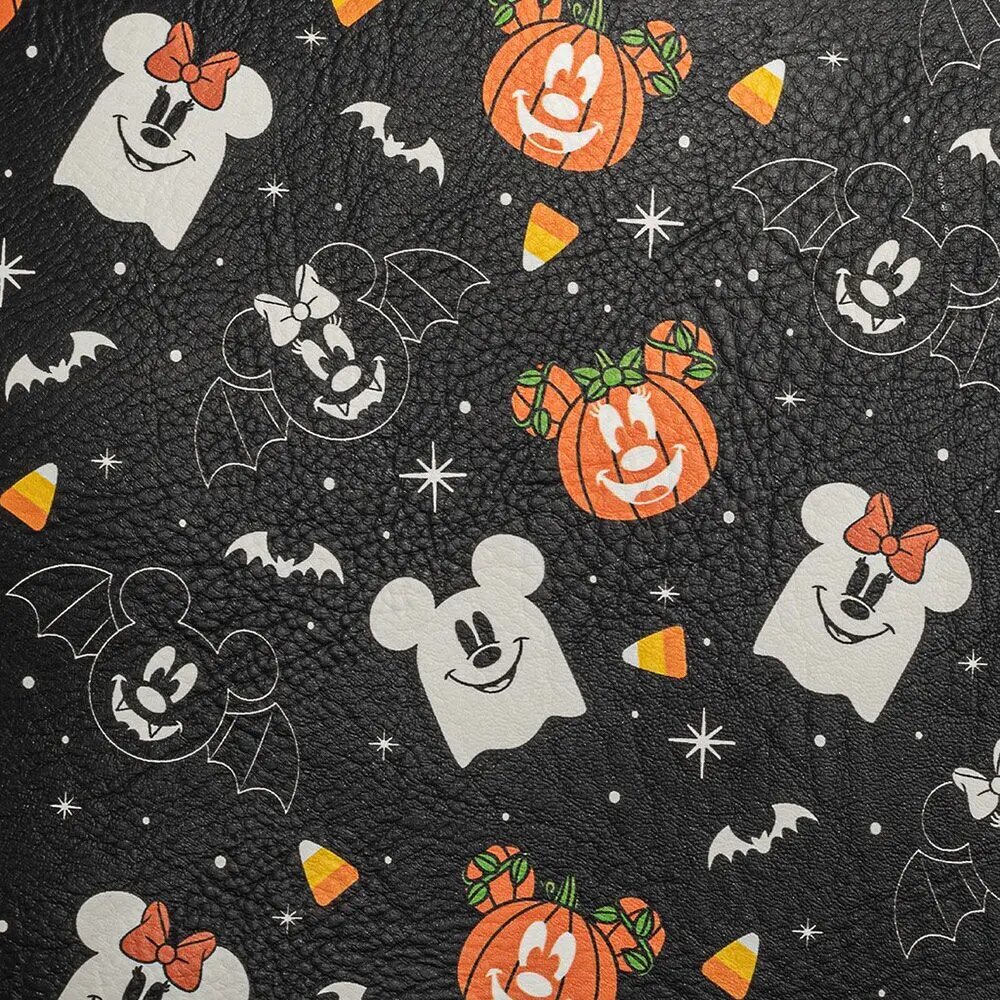 Loungefly Disney Mickey ja minnie õudne Halloween seljakott + peavõru komplekt 27cm hind ja info | Spordikotid, seljakotid | kaup24.ee