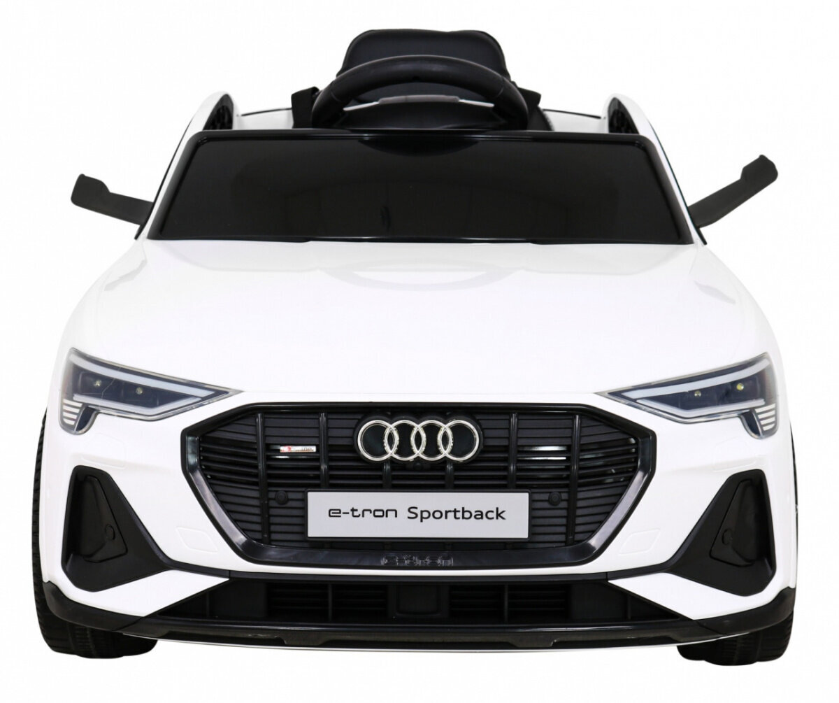 Audi E-tron Sportback ühekohaline elektriauto, valge цена и информация | Laste elektriautod | kaup24.ee