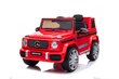 Mercedes G63 AMG ühekohaline elektriauto, punane цена и информация | Laste elektriautod | kaup24.ee