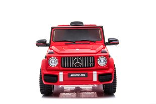 Mercedes G63 AMG ühekohaline elektriauto, punane hind ja info | Laste elektriautod | kaup24.ee