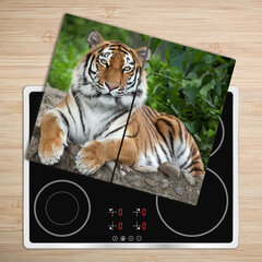 Tulup Lõikelaud Siberi tiiger, 2x30x52 cm hind ja info | Lõikelauad | kaup24.ee