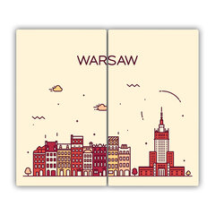 Tulup Lõikelaud Varssav Poola, 2x30x52 cm hind ja info | Lõikelauad | kaup24.ee