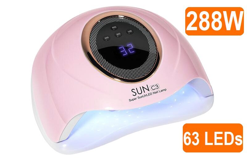 Livman SUN C3 288W hind ja info | Maniküüri, pediküüri tarvikud | kaup24.ee