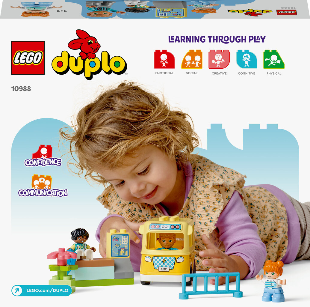 10988 LEGO® DUPLO The Bus ride bussisõidu komplekt hind ja info | Klotsid ja konstruktorid | kaup24.ee