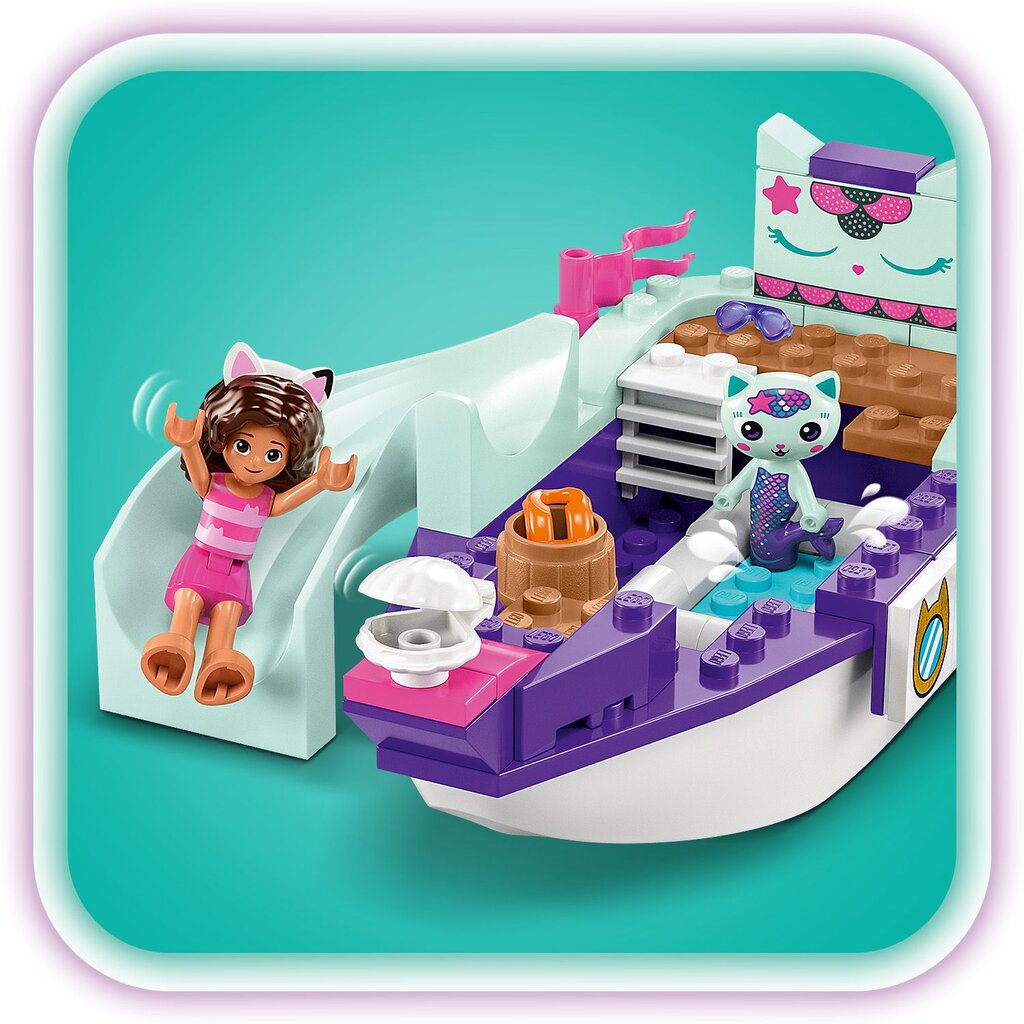 10786 LEGO® Gabby & MerCat's Ship & Spa mängukomplekt hind ja info | Klotsid ja konstruktorid | kaup24.ee