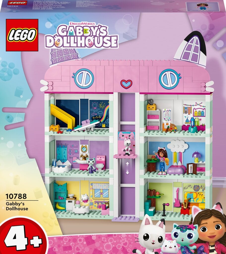 10788 LEGO® Gabby‘s Dollhouse Gabby nukumaja цена и информация | Klotsid ja konstruktorid | kaup24.ee