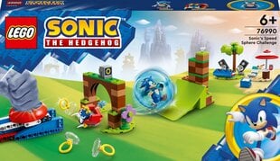 76990 LEGO® Sonic the Hedgehog Sonic Speed ​​​​Sphere'i Challenge komplekt цена и информация | Конструкторы и кубики | kaup24.ee