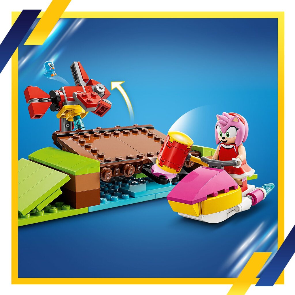 76994 LEGO® Sonic the Hedgehog Sonic Green Hill Zone Loop Challenge legokomplekt hind ja info | Klotsid ja konstruktorid | kaup24.ee