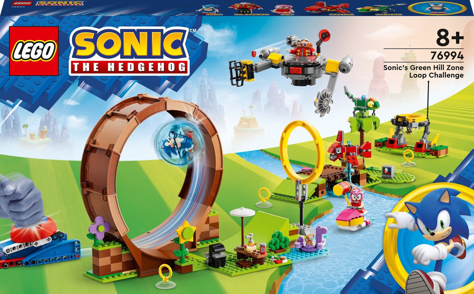 76994 LEGO® Sonic the Hedgehog Sonic Green Mountain Zone Loop Challenge  цена | kaup24.ee