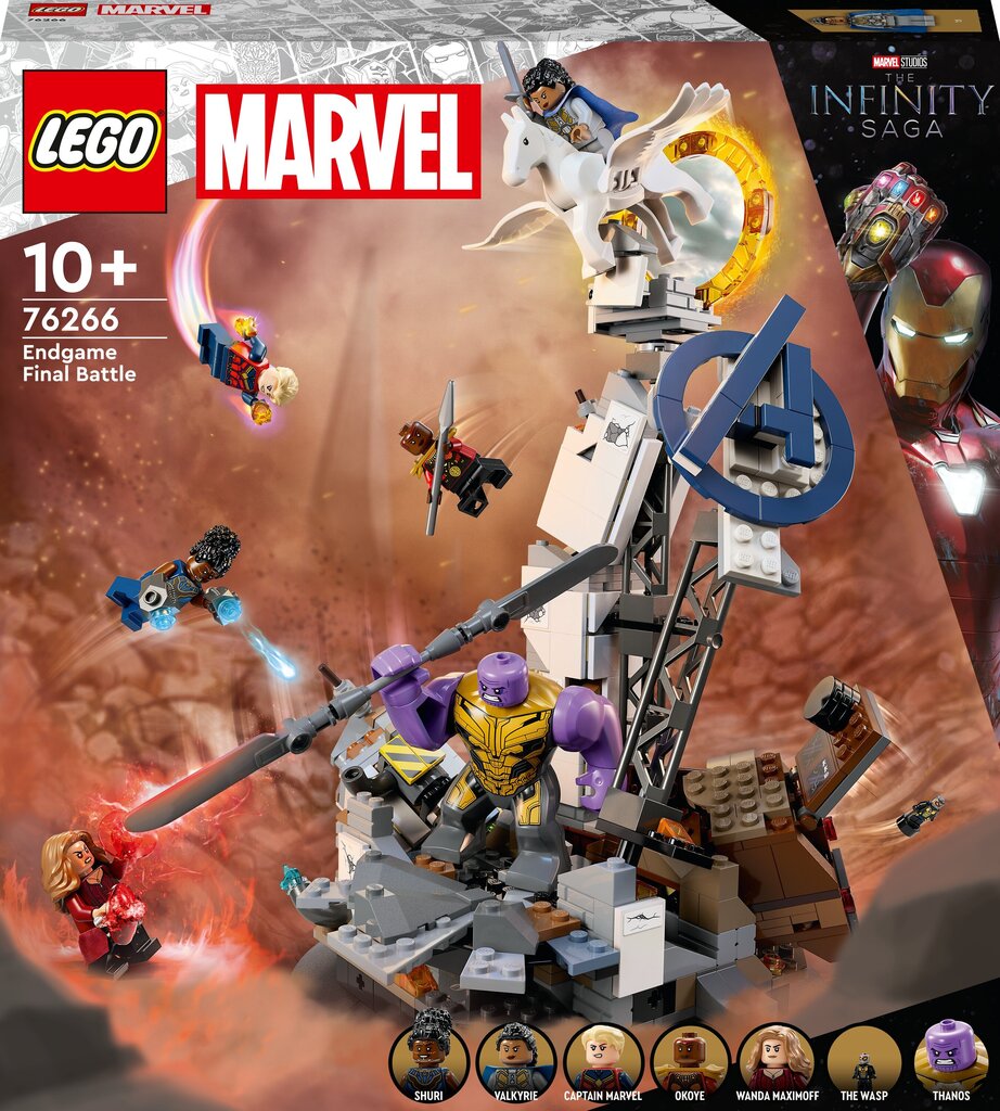 76266 LEGO® Marvel Endgame Final Battle viimase lahingu komplekt цена и информация | Klotsid ja konstruktorid | kaup24.ee