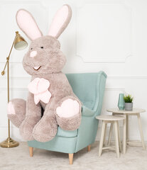 Большой Плюшевый Кролик Vuni 160 См, Серый, Мягкая Игрушка цена и информация | Мягкие игрушки | kaup24.ee