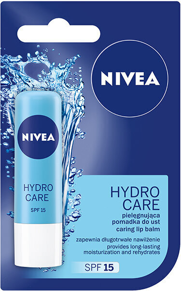 Huulepalsam Nivea Hydro Care, 6 x 4,8 g hind ja info | Huulepulgad, -läiked, -palsamid, vaseliin | kaup24.ee