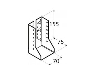 WBZ22 – Prussiking 70x155x2,0 mm hind ja info | Kinnitusvahendid | kaup24.ee