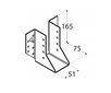 WB12 – Prussiking 51x165x75x2,0 mm hind ja info | Kinnitusvahendid | kaup24.ee