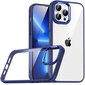 Kaitseümbris Premium Hard Case Apple iPhone 12/12 Pro Clear PC, sinist värvi цена и информация | Telefoni kaaned, ümbrised | kaup24.ee