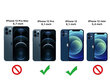 Kaitseümbris Premium Hard Case Apple iPhone 12/12 Pro Clear PC, sinist värvi цена и информация | Telefoni kaaned, ümbrised | kaup24.ee