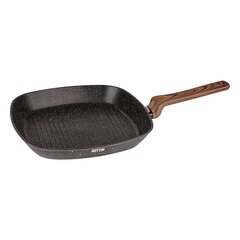 Grill-pann Quttin Ecologi Must (28 cm) цена и информация | Cковородки | kaup24.ee