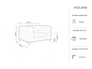 Tugitool Micadoni Home Violane, oranž hind ja info | Tugitoolid | kaup24.ee