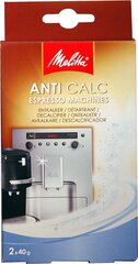 Melitta Anticalc Espresso Machines (178582), 2tk. цена и информация | Аксессуары для кофейных аппаратов | kaup24.ee