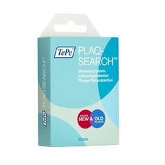 Hambakattu näitavad tabletid Tepe Plaqsearch, 10 tk. hind ja info | Suuhügieen | kaup24.ee