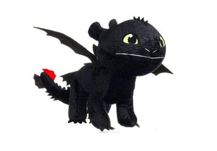 Плюшевая игрушка How to Train Your Dragon - Toothless Black 30cm цена и информация | Атрибутика для игроков | kaup24.ee