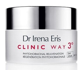 Päevakreem fütohormoonidega Dr Irena Eris Clinic Way No. 3, SPF15, 50 ml hind ja info | Näokreemid | kaup24.ee