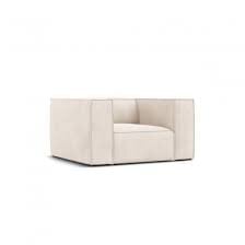 Кресло Agawa, 113x95x68 см, бежевое цена и информация | Кресла в гостиную | kaup24.ee