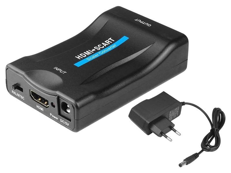 HDMI-SCART (video, heli) adapter hind ja info | Kaablid ja juhtmed | kaup24.ee