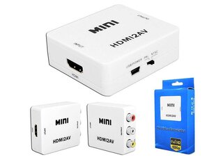 Адаптер HDMI 3x RCA (видео, аудио) цена и информация | Адаптеры и USB-hub | kaup24.ee