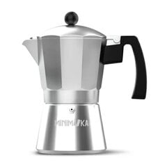 Kohvikann Taurus KCP9006 6T Mini Moka, hõbedane цена и информация | Чайники, кофейники | kaup24.ee