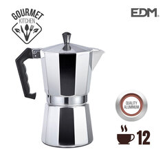Kофе варка EDM (12 чашки), алюминий цена и информация | Чайники, кофейники | kaup24.ee