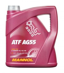 Käigukastiõli Mannol 8212 ATF AG55, 4L цена и информация | Другие масла | kaup24.ee