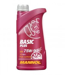 Käigukastiõli Mannol 8108 Basic Plus 75W-90 GL4+, 1 l цена и информация | Другие масла | kaup24.ee