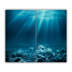 Tulup Lõikelaud Veealune maailm, 2x30x52 cm hind ja info | Lõikelauad | kaup24.ee