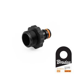 Tööriistaadapter Black Line, 3/4" isane hind ja info | Kastekannud, voolikud, niisutus | kaup24.ee