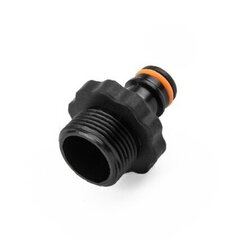 Tööriistaadapter Black Line, 3/4" isane hind ja info | Kastekannud, voolikud, niisutus | kaup24.ee