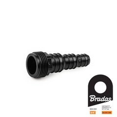 Universaalne ühendus Black Line 1/2",5/8", 3/4"- väliskeere 3/4" hind ja info | Kastekannud, voolikud, niisutus | kaup24.ee