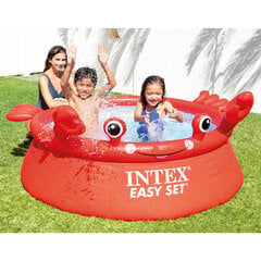 INTEX Happy Crab täispuhutav bassein "Easy Set" 183 x 51 cm цена и информация | Бассейны | kaup24.ee