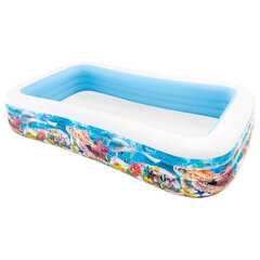 Intex Swim Center perebassein, 305 x 183 x 56 cm, mereelu disain hind ja info | Basseinid | kaup24.ee