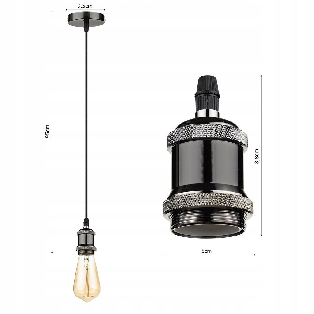 Ledlux ripplamp hind ja info | Rippvalgustid | kaup24.ee