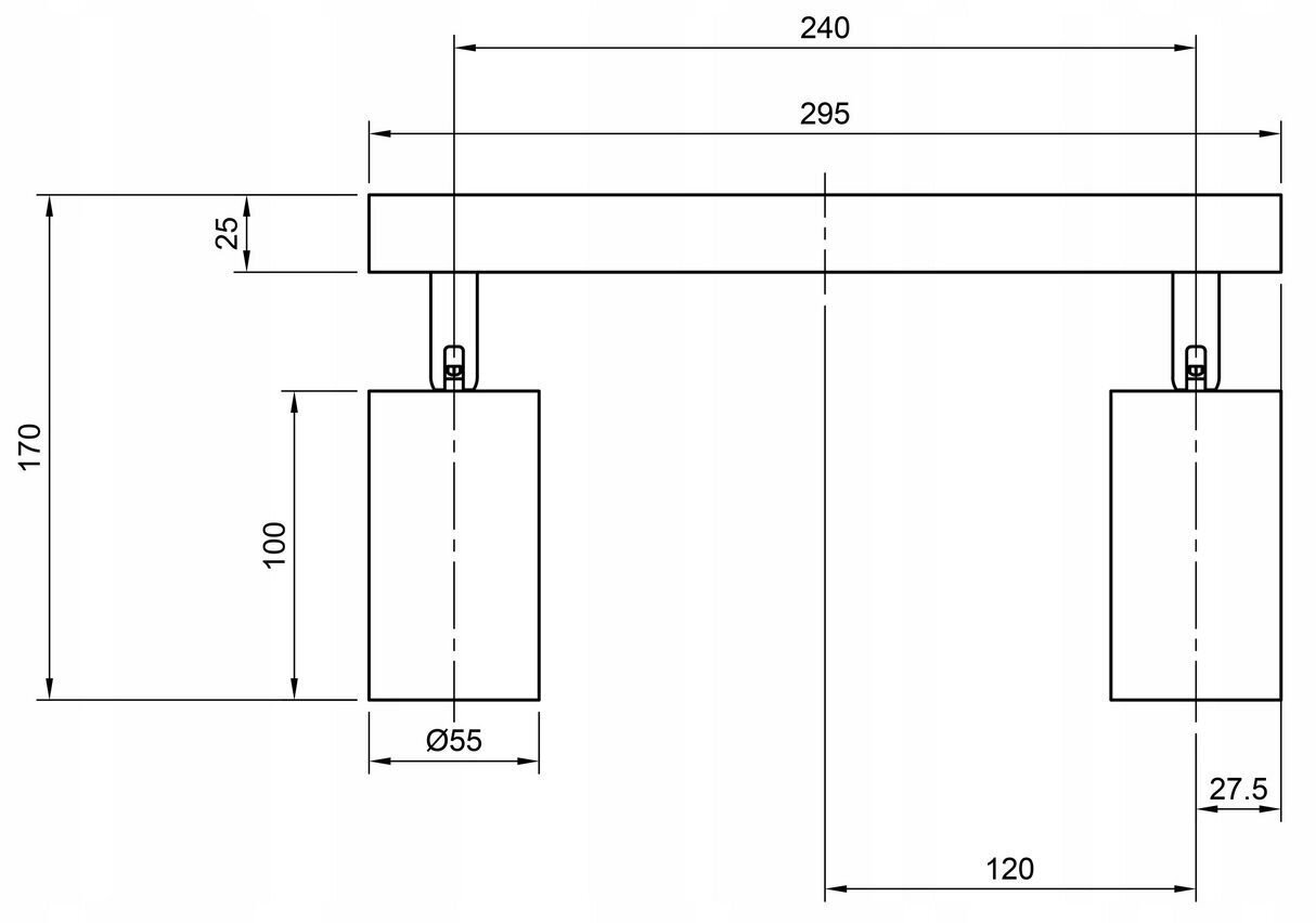 Ledlux laevalgusti hind ja info | Laelambid | kaup24.ee