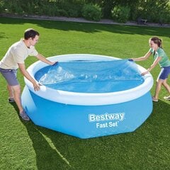 Bestway päikesetoitel basseinikate "Flowclear" 305 cm цена и информация | Аксессуары для бассейнов | kaup24.ee