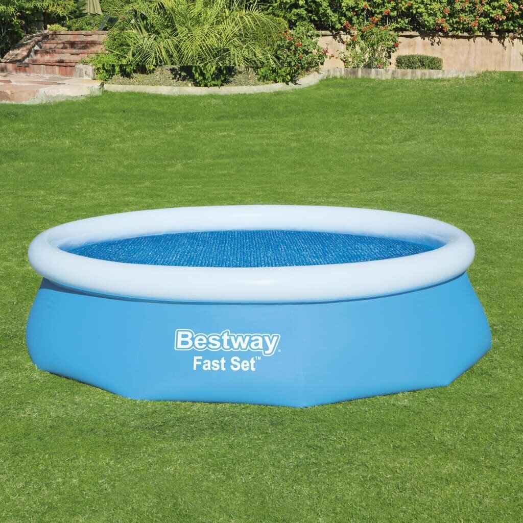 Bestway päikesetoitel basseinikate "Flowclear" 305 cm hind ja info | Basseinitehnika | kaup24.ee