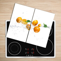 Tulup Lõikelaud Apelsinid ja vesi, 2x30x52 cm hind ja info | Lõikelauad | kaup24.ee