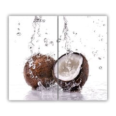 Tulup Lõikelaud Kookospähkel ja vesi, 2x30x52 cm hind ja info | Lõikelauad | kaup24.ee